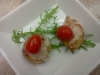 setas con gambas