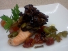 salmon con guarnicion de otono